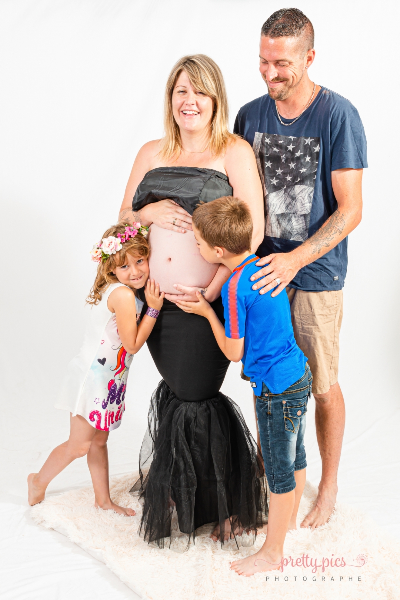 La grossesse de Justine Pretty Pics